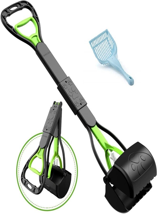 Pet Believe Dog Poop Scooper Pet Waste Potty Picker Large 24 Inch (Colour May Vary) with (Free CAT Scooper). - Image 1